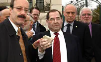 Sasson Tiram Congressmen and Hoenlein Attacked on Mount of Olives