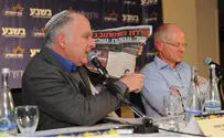 Noam Shalit Confronted by Anti-Terrorist Release Activists