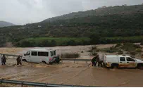שטפונות ברחבי יהודה ושומרון - סרטון מקסים