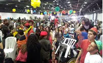 PurimKef Makes Hundreds of Children Happy