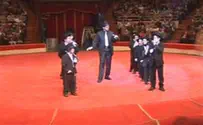 Kharkov Boys Choir Surprises Crowd on Purim