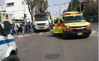 צילום: מאיר זרגיאן, הצלה גוש דן כעשרה ילדים נפצעו בתאונת דרכים