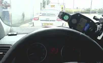 משטרת התנועה נהג פורשה נקלט במהירות 205 קמ"ש