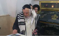 הרב אויערבך עלה להתפלל במירון