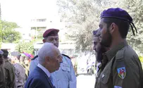 נשיא המדינה פגש את החיילים המצטיינים