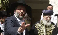 הרב עובדיה: דרעי גרר אותי לתמוך באוסלו