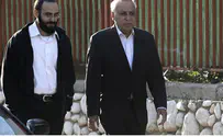 Katzav on First Prison Vacation as Son Weds