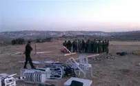 Police Demolish Ramat Migron Wedding Tent