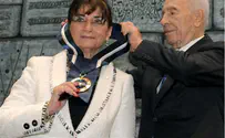 צילום: פלאש 90 Юдит Пелед-Кар стала лауреатом президентской премии