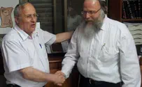 ראש ישיבת ההסדר שבי שומרון מחזק את אורלב
