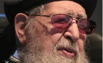 Israel news photo: Flash 90 Rabbi Ovadia Yosef and the ‘Young Criminal’