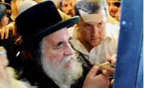 Admor of Vizhnitz in Historic Shomron Tour