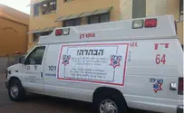המתנדבים טיפלו בפצוע, מפתחות האמבולנס נגנבו