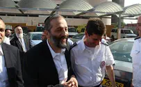 Karma? Shas' Deri Seeks Shelter from Missiles