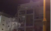 Uzi Perlmutter, News 24 Photos: Missile Hits Rishon LeZion Building