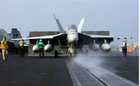 Arutz Sheva Visits US Navy Aircraft Carrier USS Eisenhower