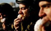 An Army Marches on Its -- Sufganiyot
