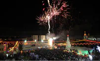 Israel news photo: Flash 90 Catholic Patriarch: Christmas Marks 'Birth of Palestine State'
