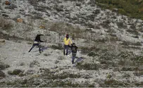 אברהם בנימין - דוברות יצהר Несмотря на снег и бури: арабские беспорядки возле Ицхара