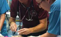 דוברות בי"ח רמב"ם הטיפול משדה הקרב הציל את חיי הפעוטה