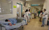 פלאש 90 Больницы Израиля переполнены: буря принесла эпидемию гриппа
