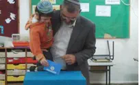 Heads of Parties Cast Votes, Pray