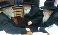 Yanki Deri Gerrer Rebbe, Rabbi Ovadia in Emergency Confab