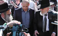 Heated Emotions as Bennett Tours Mir Yeshiva