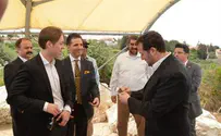 EU Parliamentarians in Whirlwind Tour of Samaria