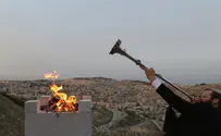 Israel news photo: Flash 90 Temple Groups Practice Passover Sacrifice