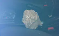 Самария: израильский автомобиль забросали камнями