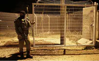 Неделя после бури. Забор на границе с Газой всё еще поломан