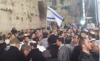 Rabbi Ben Dahan's bureau 10,000 at Kotel Yom Haatzmaut Prayer