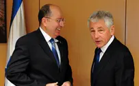 Yaalon Met Hagel, Discussed Iran
