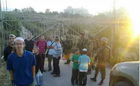 Beit El: Protest against Lack of Security