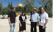 Ezra Gabay Hotovely Visits Temple Mount on Eve of Wedding
