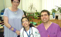 החלום הוגשם לחולת CP - הפכה לרופאה ליום אחד