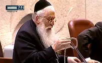 צפו: ח"כ פרוש אוזק את עצמו בכנסת