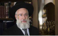 "הכל לטובת הרבנות הראשית לישראל"