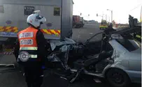 צילום: דוברות מד"א אב נהרג ו-4 ילדיו נפצעו בתאונה