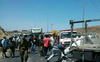 Accident Near Kiryat Arba Injures at Least 22 People