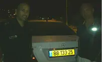 המונית שנשדדה בשרון אותרה בשומרון
