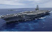 U.S. Aircraft Carrier moves into Red Sea
