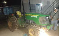 הטרקטור שנשדד לפני חצי שנה נמצא ע"י המשטרה