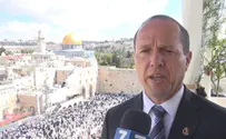 ראש העיר: זכות גדולה נפלה בחלקנו