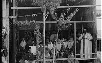 L. of C. Israel's History in Pictures: Sukkot, Early 1900's