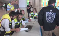 Massive Earthquake Drill Brings Int'l ZAKA