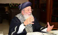 הרב עמאר: אני הולך בדרכו של הרב משאש