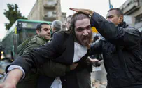 Protest, Clashes as Hareidi Youth Arrested over Draft