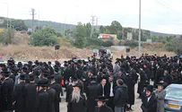 מאות מפגינים נגד מעצר בחורי הישיבה 